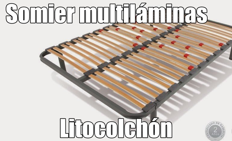 somier multiláminas litocolchón